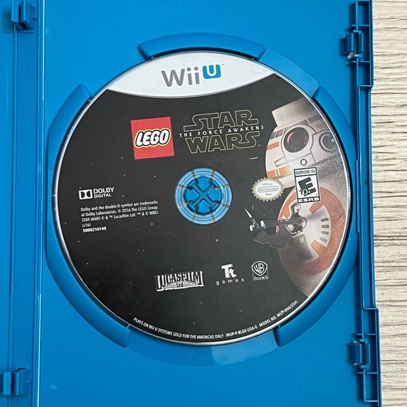 LEGO STAR WARS THE FORCE AWAKENS VIDEO GAME NINTENDO WII U CONSOLE SYSTEM WII-U - Picture 4 of 5